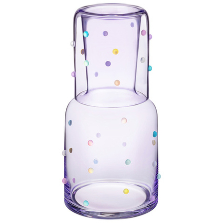 ГРАФИН С КРЫШКОЙ-СТАКАНОМ "COLORS" 750/290 МЛ