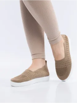 Мокасины летние текстильные