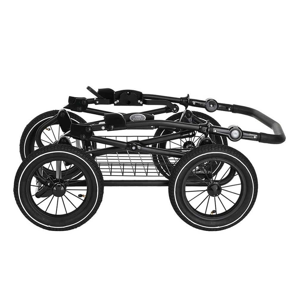 Коляска 2 в 1 ROAN BASS NEXT 2 в1 CLASSIC d12 leather Island Stone