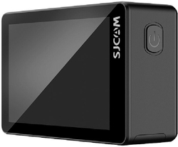 Экшн камера SJCam SJ8 Dual Screen черная с креплением, цифровым стабилизатором, водонепроницаемая 4K Ultra HD на шлем, голову, грудь, велосипед