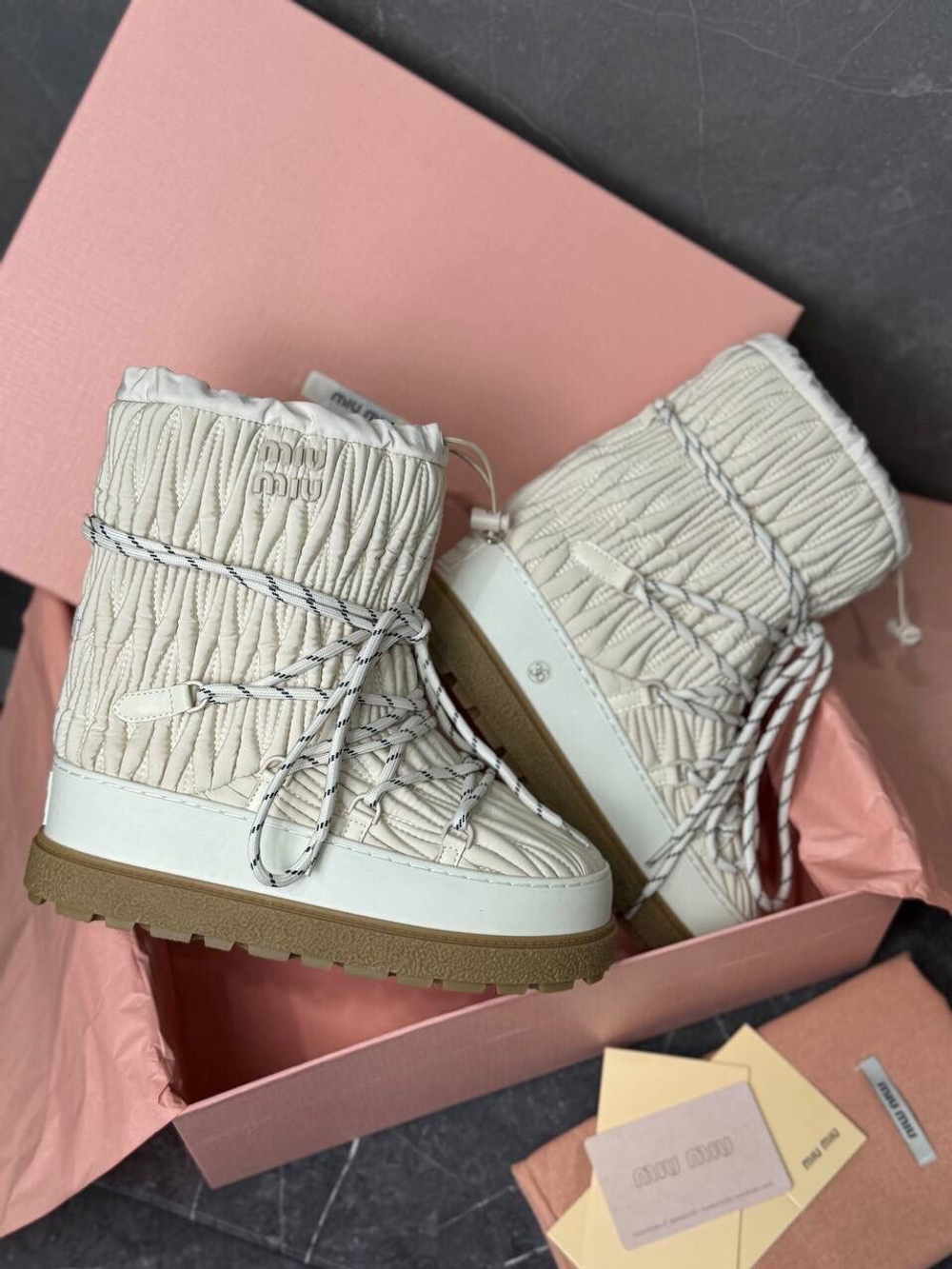 Дутики MIU MIU, арт. 462855257