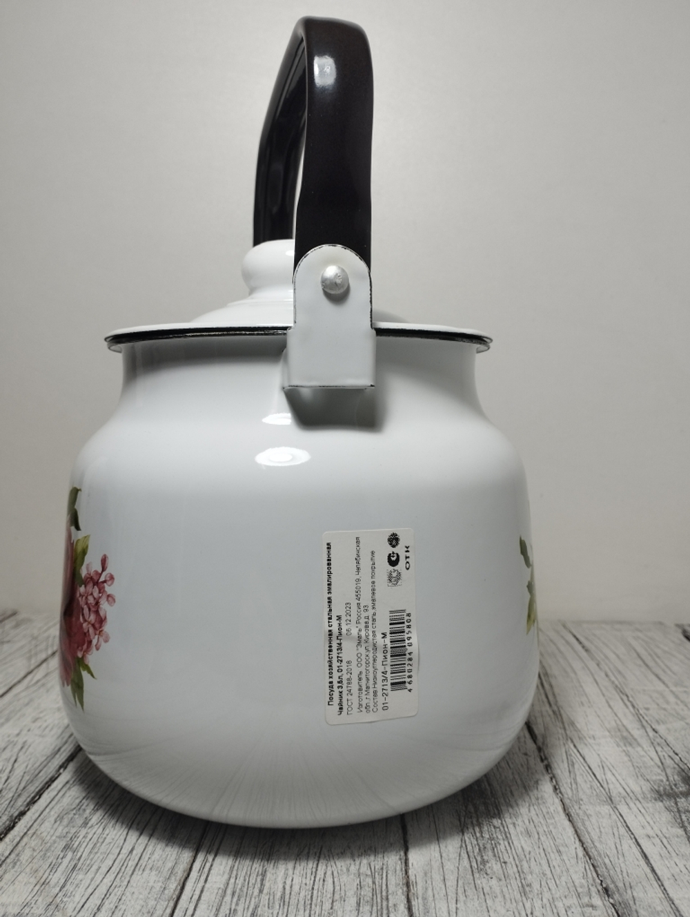 Чайник 3,5 л Декор 2713/4 Пионы