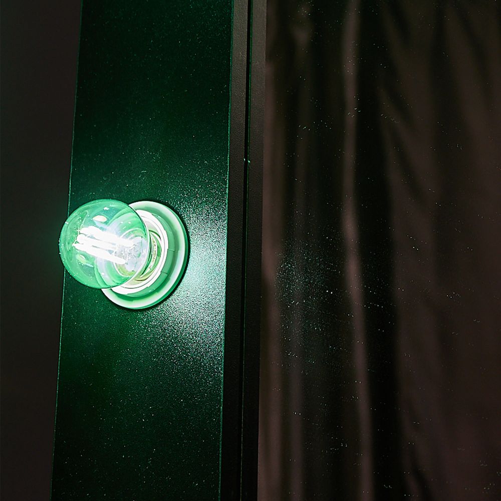 LED-G45-5W-GREEN-E27 GLA02GR Лампа светодиодная. Форма шар. Серия Air color. Зеленый свет. Картон. ТМ Uniel