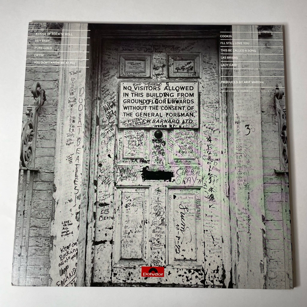 Винтажная виниловая пластинка LP Ringo Starr Rotogravure (Japan 1976) (Obi) I'll Still Love You