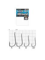 Крючки Cobra Pro AIIROUND серии A228 размер 006 (5упк.по 7шт.)