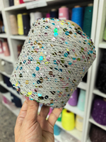 Рандомный цвет, пайетки 3+6 копия Lustrosa (китайский аналог)