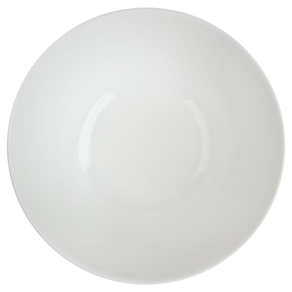 Салатник White Fox Muscat WF-BD18-36 стеклянный глубокий круглый белый 18 см 970 мл | White Fox