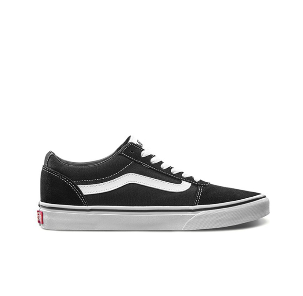 Vans Ward Suede Canvas Black White VN0A36EMC4R 7 115 insneaker.ru