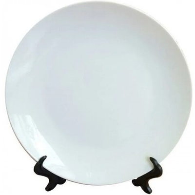 Тарелка ободок "Белый"