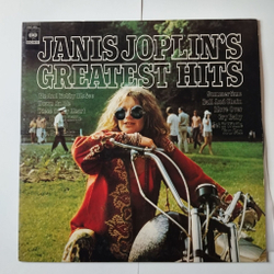Винтажная виниловая пластинка LP Janis Joplin Greatest Hits (Japan 1977) (No Obi) Piece Of My Heart