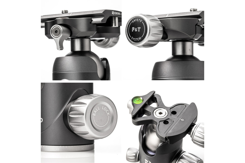Штатив Benro FBAT15AVX20 алюминиевый с цангами (с головой)