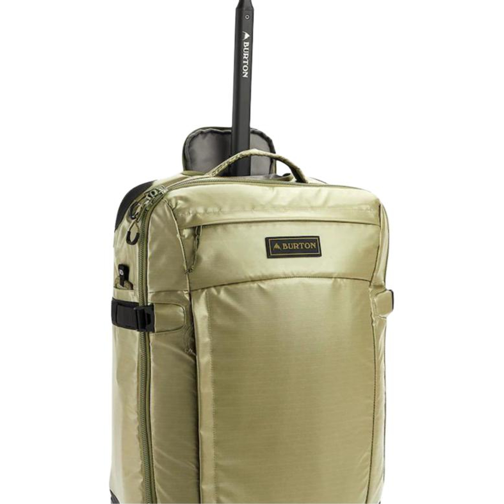 BURTON Nylon Trolley Bag 20 Inch Unisex Yellow Green