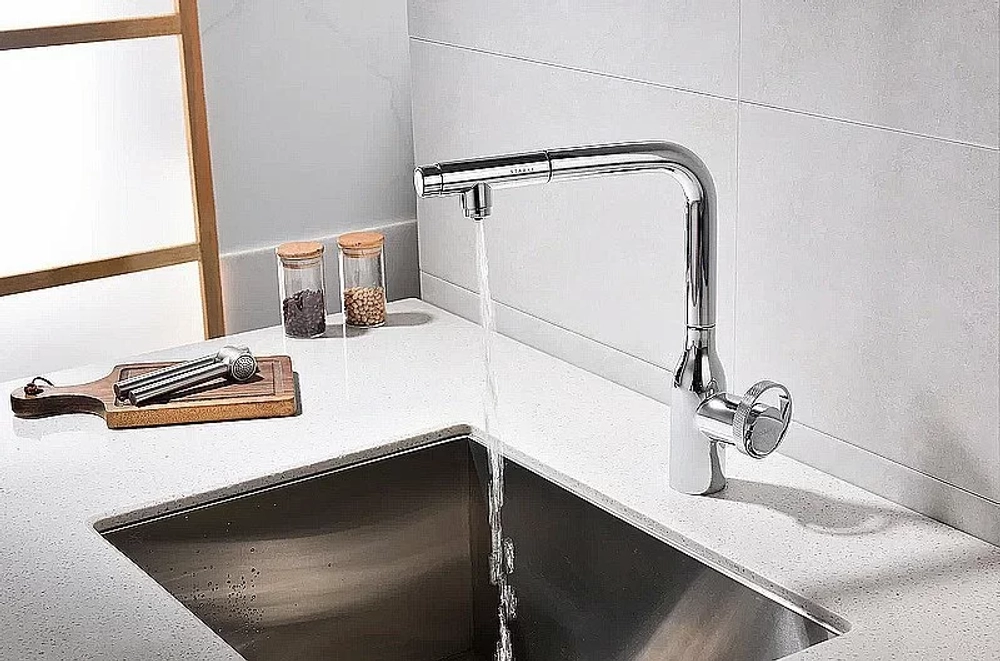 Смеситель для кухни Paulmark Urban Ur213104-CR хром