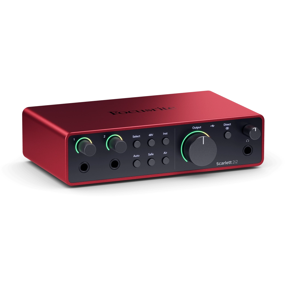Аудиоинтерфейс Focusrite Scarlett 2i2 4th Gen