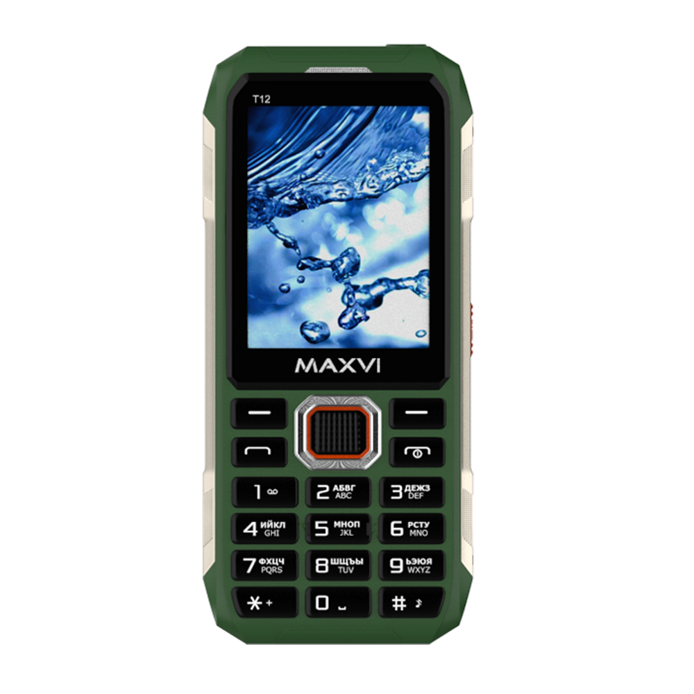Сотовый телефон Maxvi T12 Green