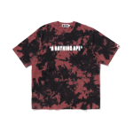 A Bathing Ape Destroyed Bleach Logo Relaxed Fit Tee