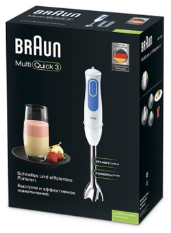 Погружной блендер Braun MQ3000 Smoothie+