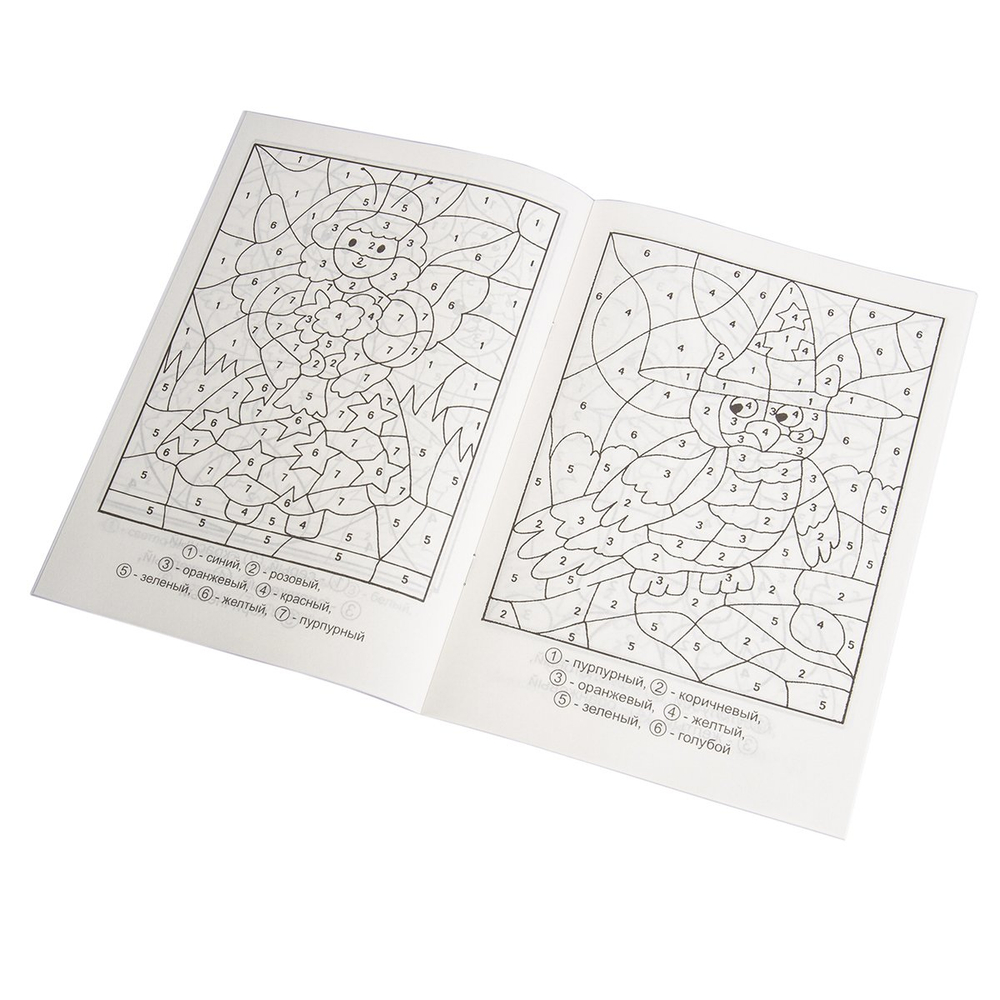 Раскраска А5, Alingar, "Сказки", 6л., мелов. обложка