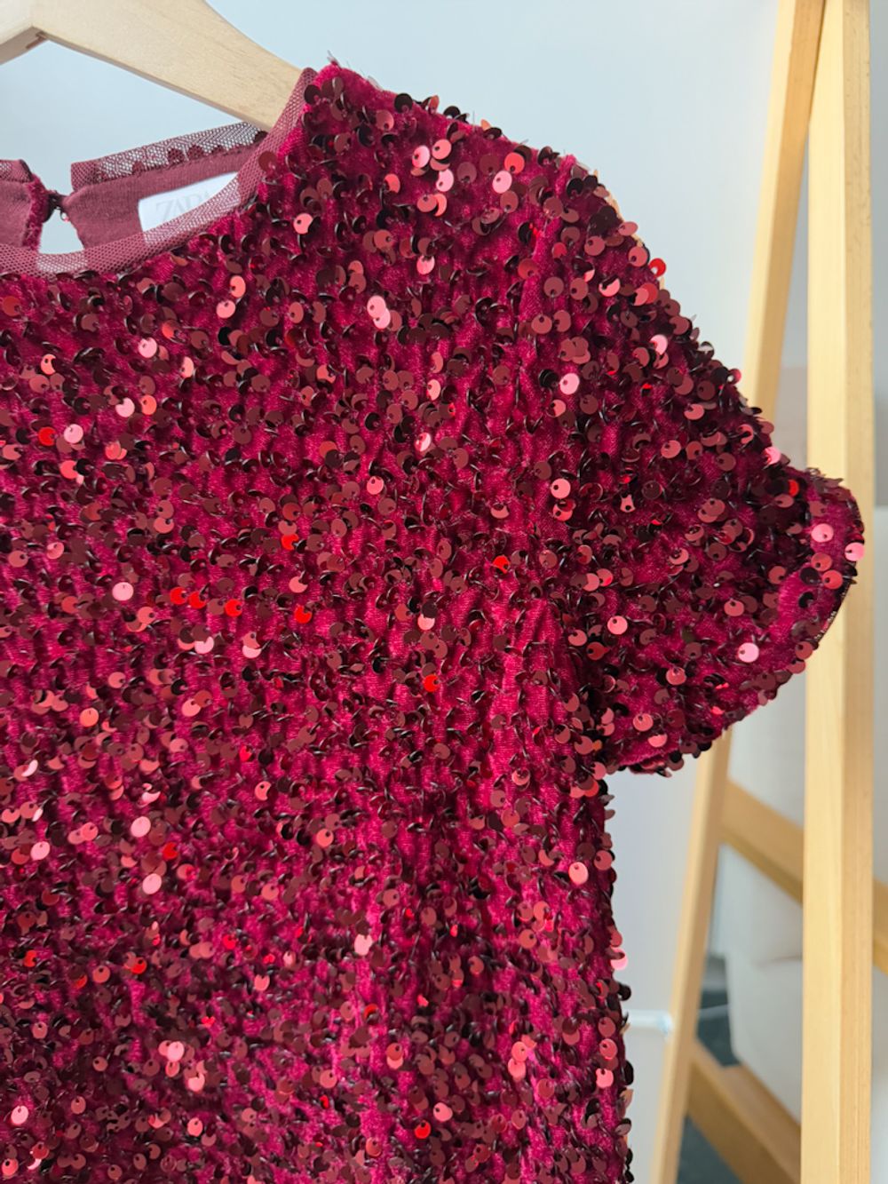 Бархатное платье Zara, 116