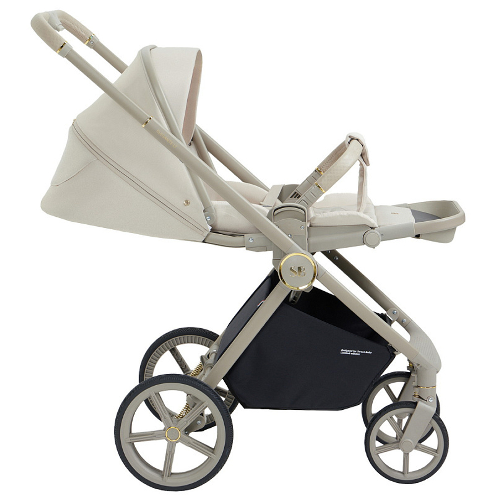 Детская коляска Sweet Baby Elegante 2 в 1 LT Beige