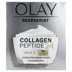 Olay, Regenerist, увлажняющее увлажняющее средство с пептидами коллагена 24, без отдушек, 48 г (1,7 унции)
