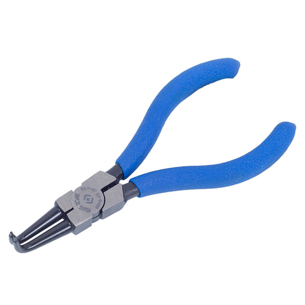 KING TONY (68HB-10) Съемник стопорных колец 241 мм, изогнутый, сжим