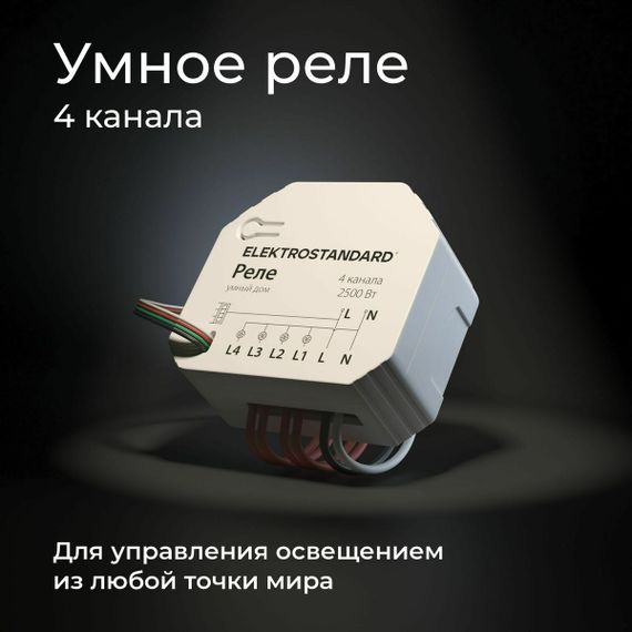 Реле Wi-Fi Elektrostandard 76005/00 4690389184406