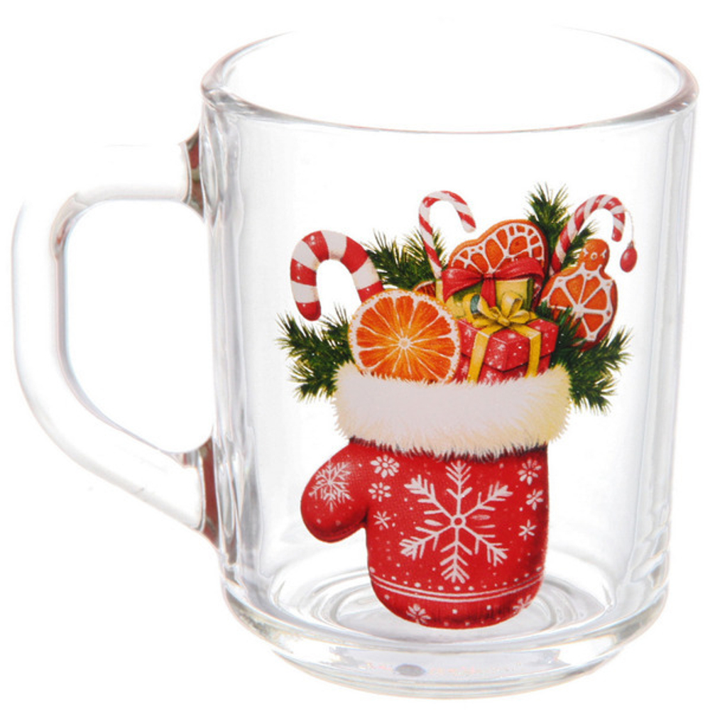 Кружка 200мл «Зимняя фантазия» 6 видов