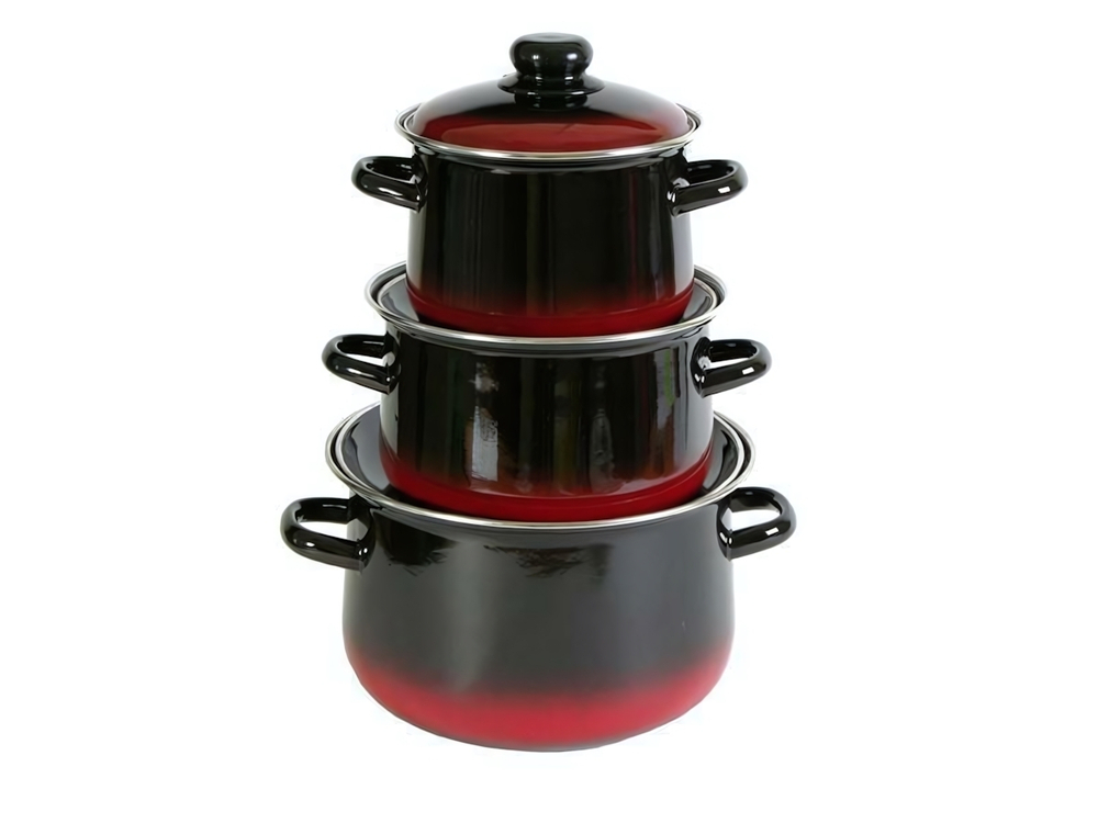 Набор кастрюль "Кармен" (2л, 3л, 5,5л)