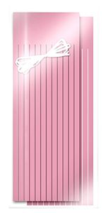 Гирлянда Тассел, Светло-розовый, 35*12 см, 12 листов.