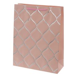 GAEM Пакет подарочный L (бумага 210г/м2, блок микс 12шт), L31 W12 H40 см, 4в.