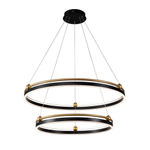 Люстра Crystal Lux FERNANDO SP123W LED  BLACK/GOLD