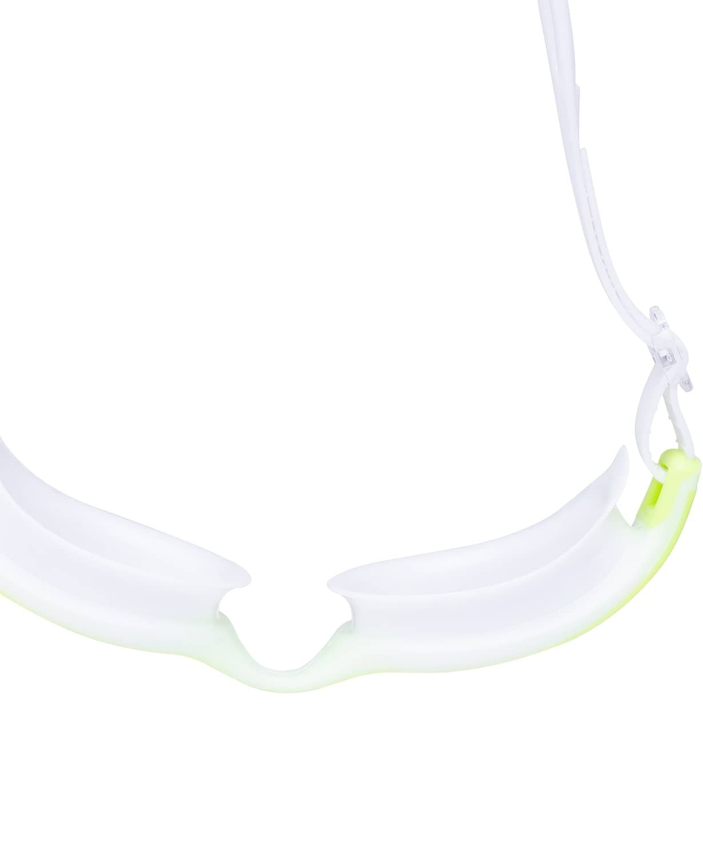 БЕЗ УПАКОВКИ Очки для плавания Oliant White/Lime