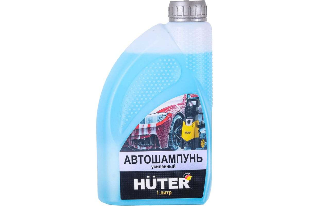 Автошампунь для бесконтактной мойки усиленный, 1 л Huter 71/5/21