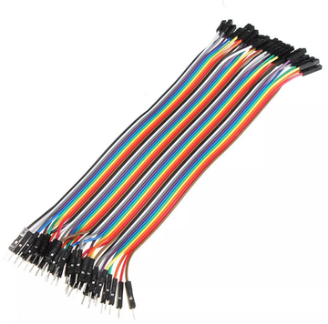 Соединительные провода female-female 20 см (40 штук)