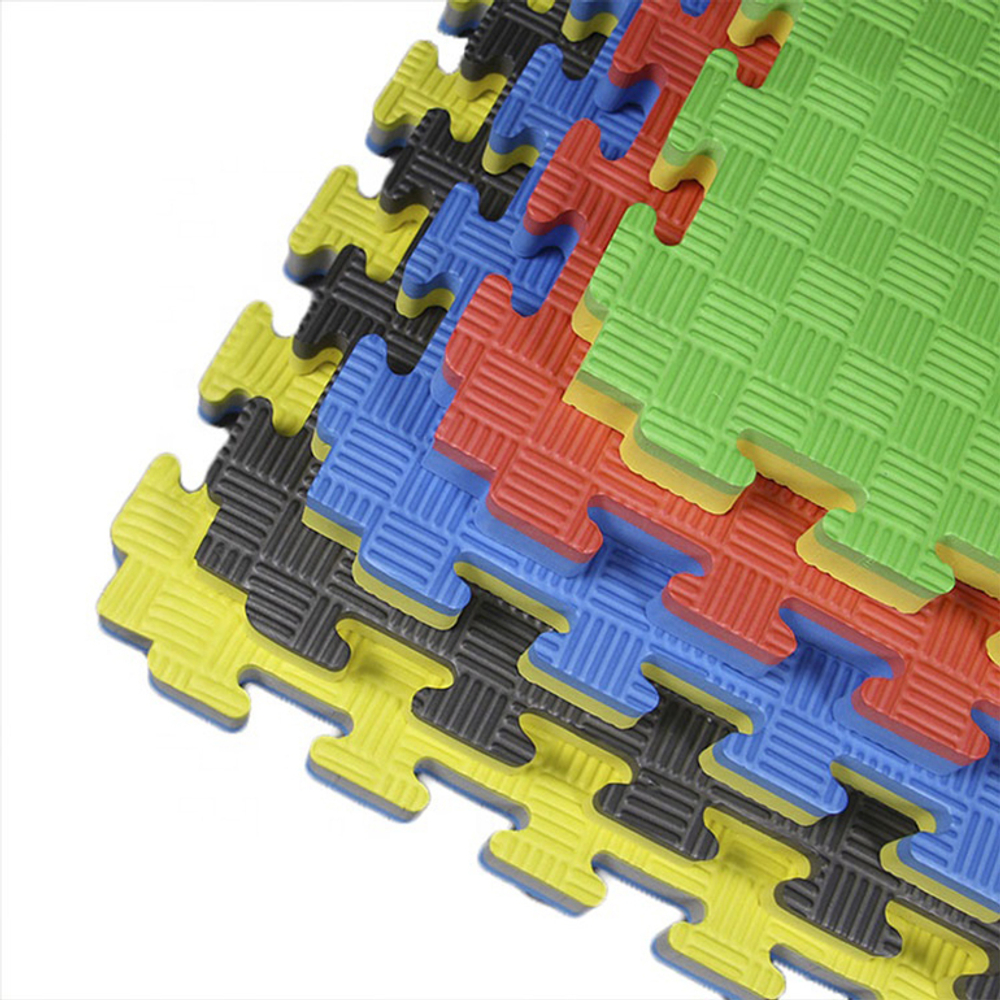 Будо-мат (татами) BABYPUZZ (1 плита 100x100x2,5см, 1кв.м./уп) "Желто-зеленый"