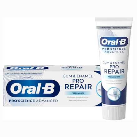 Зубная паста Oral-B Pro-Science Gum&Enamel Pro Repair Fresh White75 мл
