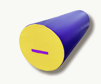 Мягкий модуль гимнастический - "Цилиндр" 0,7х2м