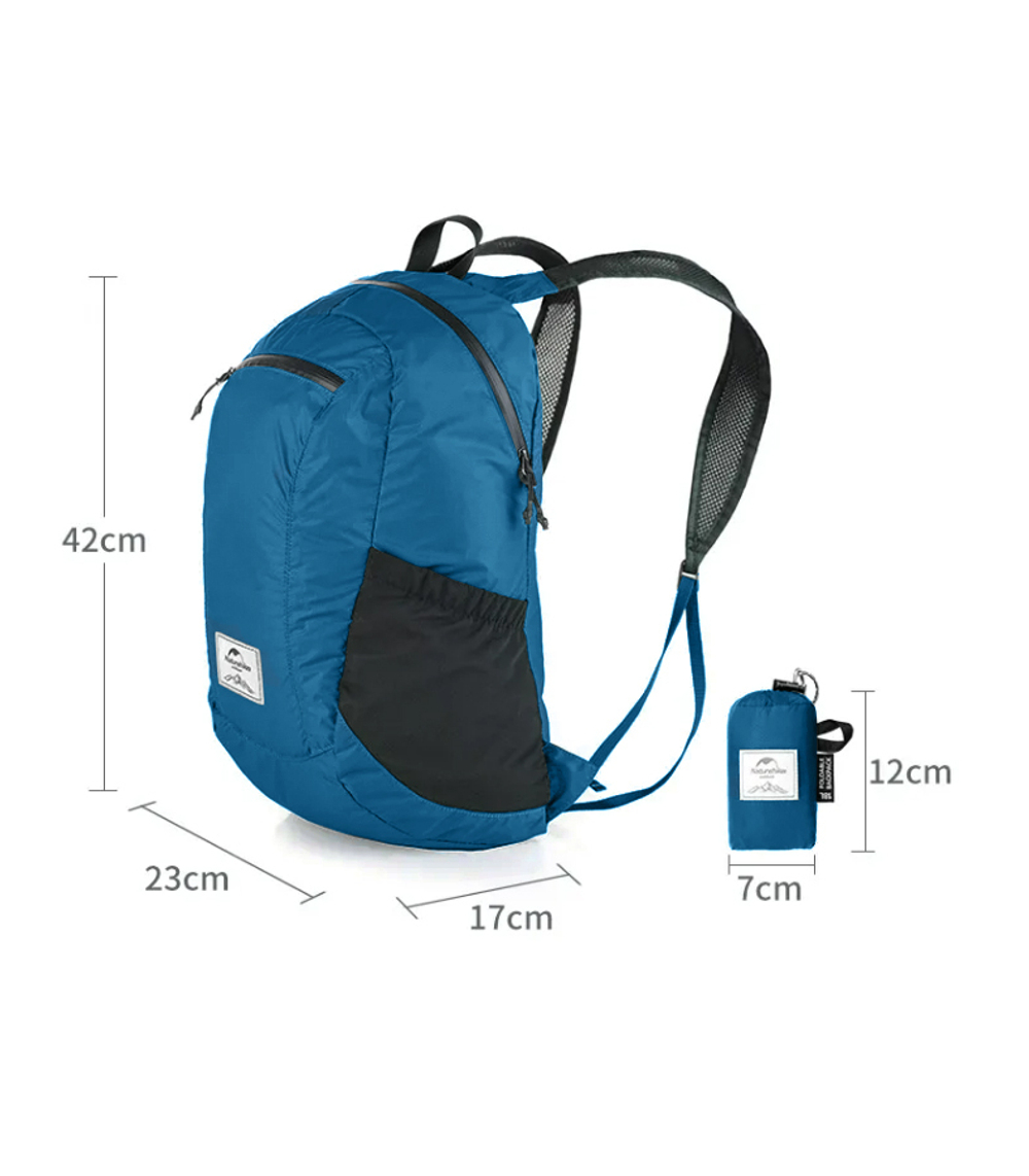 Рюкзак Naturehike 18L, голубой