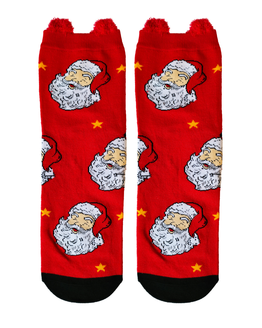 Носки НГ р.35-40 "New Year's magic" Много Сант