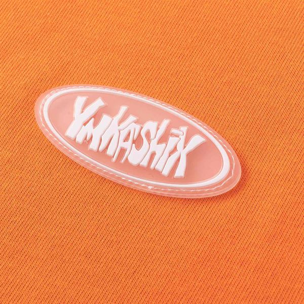 Футболка Cover оранжевая - фото 4