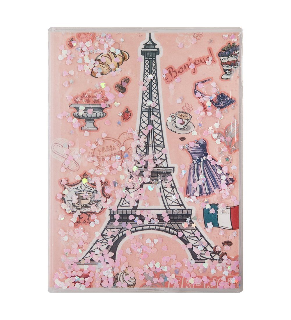 NB-49/ 7 Блокнот «Парижские каникулы» с плавающими пайетками