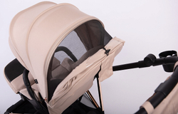 Прогулочная коляска Peppy Amici Beige рама Gold