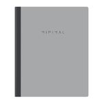 Тетрадь А5 96л. BRAUBERG на сшивке с корешком, клетка, обложка картон, Minimal, 405287