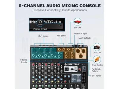 Микшер Phenyx Pro PTL-600