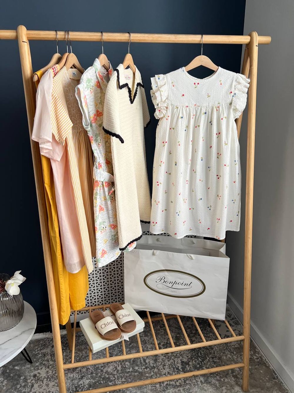 Хлопковое платье Bonpoint, 140