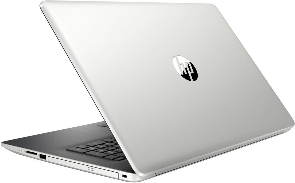 Ноутбук HP 17-by2016ur Pentium Gold 6405U/4Gb/SSD256Gb/Intel UHD Graphics/17.3;/SVA/HD+ (1600x900)/Free DOS/black/WiFi/BT/Cam 22Q61EA