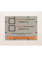 Рамка для постера и фотографий 14,8x21