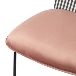 Стул Pompadour, велюр, пыльная роза