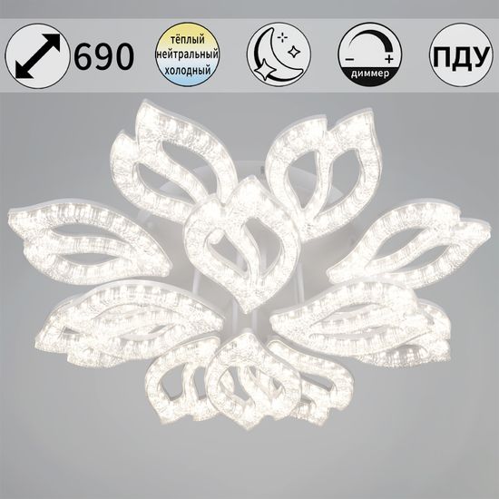 39290-0.3-8+4 WH светильник потолочный